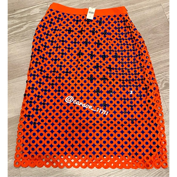 🦄RARE NWT Anthropologie Penelope Skirt M - Picture 5 of 12